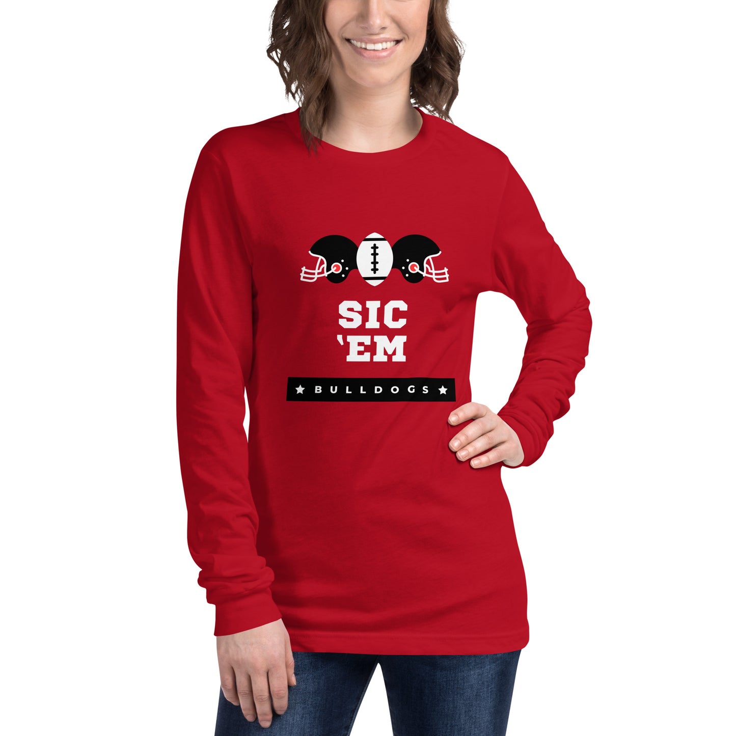 Sic ‘Em Unisex Long Sleeve Tee